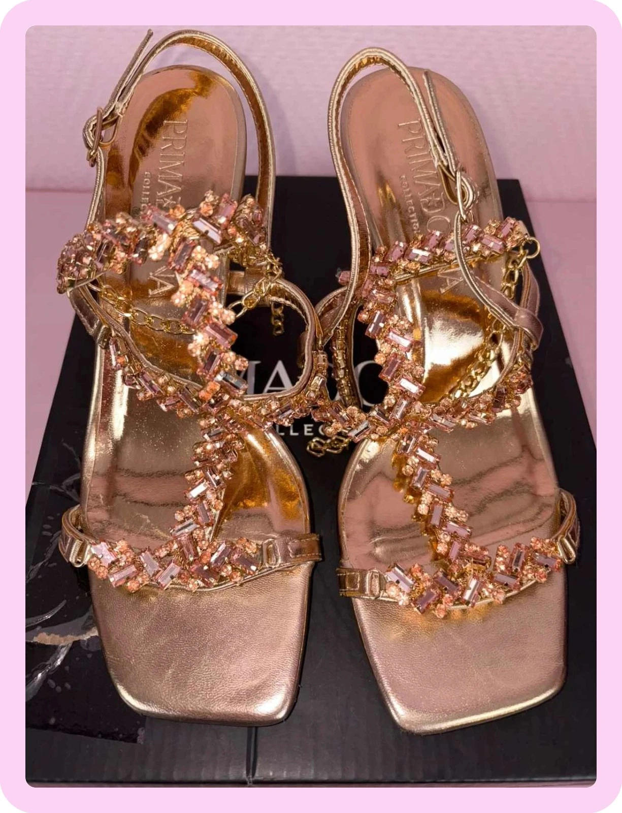 Shiny women's footwear Primadonna heeled sandal – photo 3